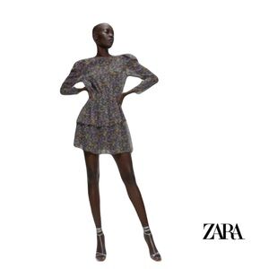 ”NEW” Zara Women's Floral Dress